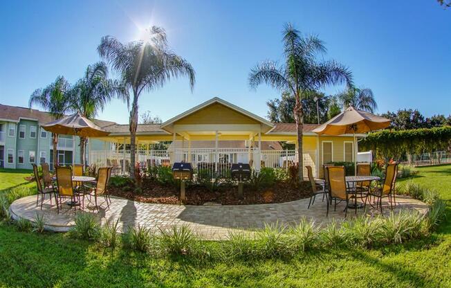 Tennis courts, sundeck, gas grill stations and swimming pool are some features of our community.