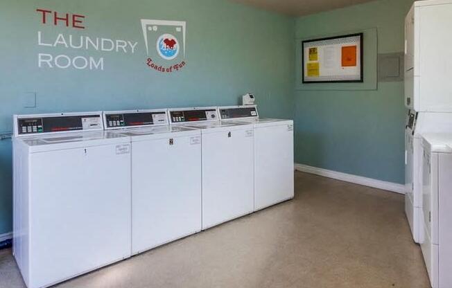 Laundry room - Mesa Vista Apartments