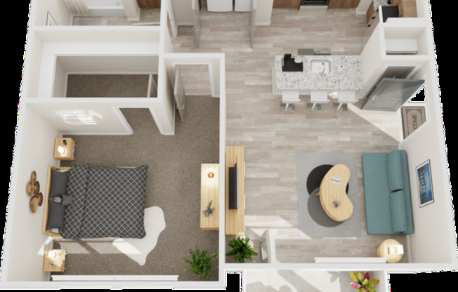 1 bed, 1 bath, 700 sqft, $1,349, Unit 2-1084