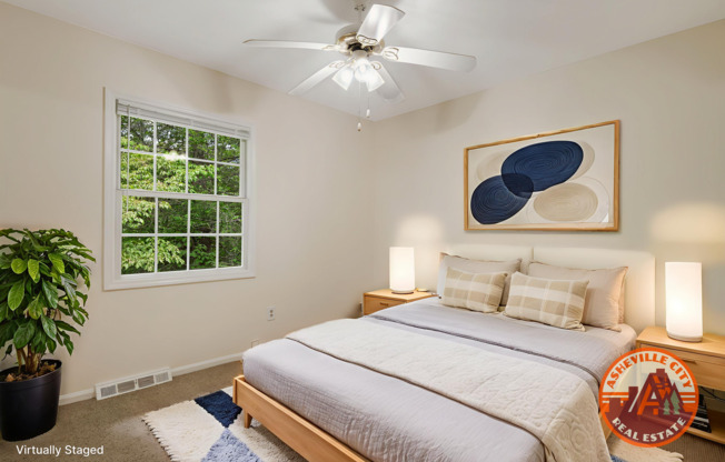 3-Bedroom Home in North AVL with Studio and Workshop Space (Lawn Maintenance Included)