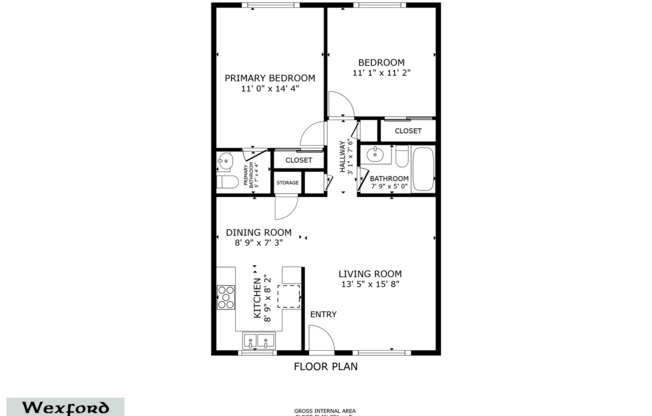 2 beds, 1.5 baths, $2,845, Unit 519M