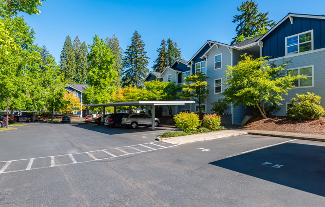 Stillwater parking lot, Hillsboro, Oregon