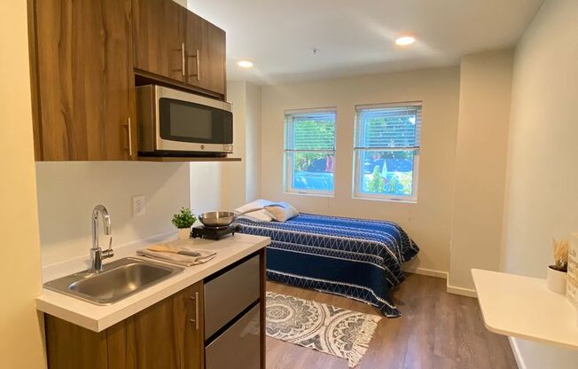 Studio, 1 bath, 180 sqft, $1,295, Unit 407-MFTE