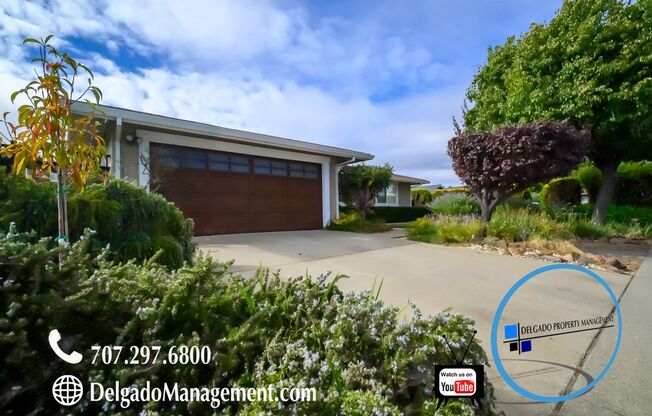 Gorgeous East Vallejo Home Available Now!