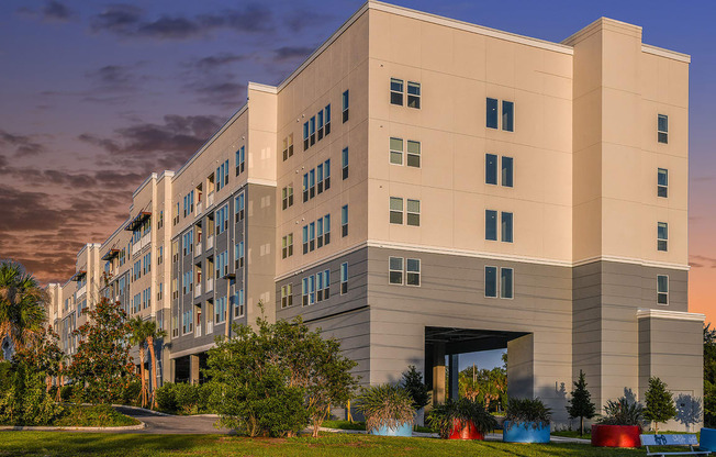Building Exterior at The Exchange, St Petersburg Florida