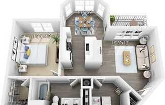 Partner-provided photo for $1705 unit