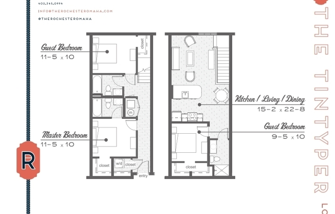 3 beds, 3 baths, 1,122 sqft, $1,890, Unit 304