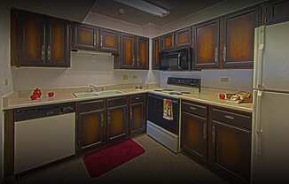 Kitchen at The Van Buren Luxury Apartments in Tucson, AZ