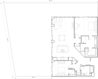 2 beds, 2 baths, 1,420 sqft, $8,712