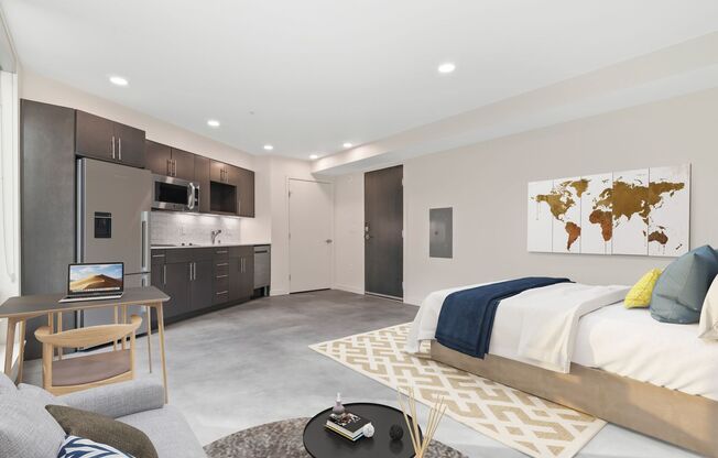 Studio, 1 bath, 357 sqft, $1,825, Unit 514