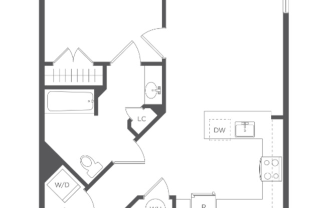 1 bed, 1 bath, 782 sqft, $2,742