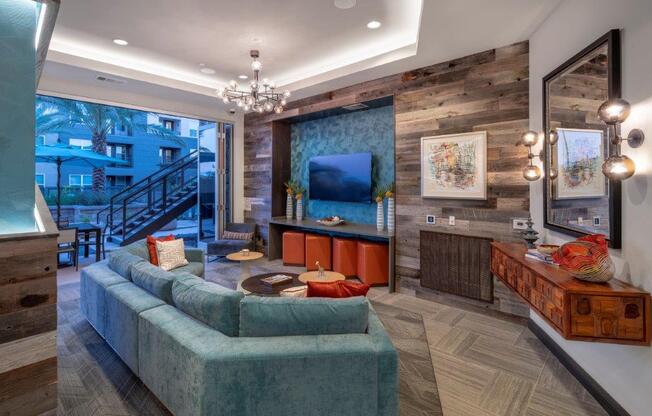 The Flats At Santan living room