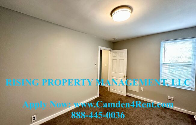 Renovated 3 Bedroom 1.5 Bathroom home in the heart of Downtown Camden