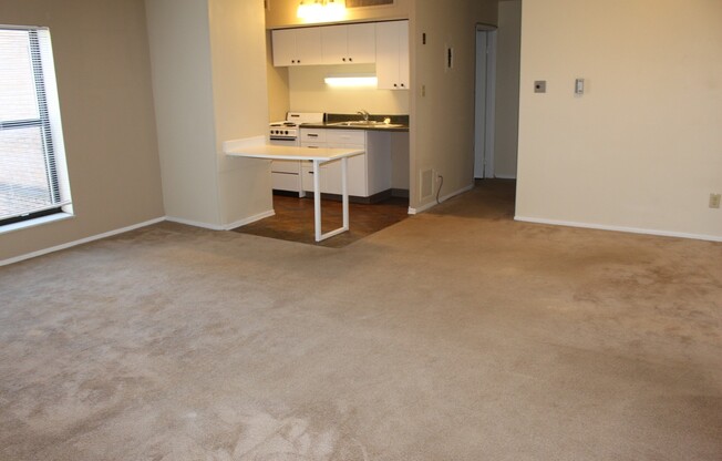 Studio, 1 bath, 520 sqft, $860, Unit 307