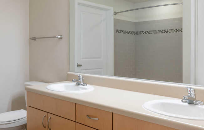 Bathroom with Double Vanity