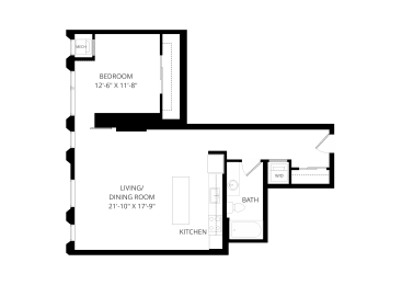 1 bed, 1 bath, 786 sqft, $1,830