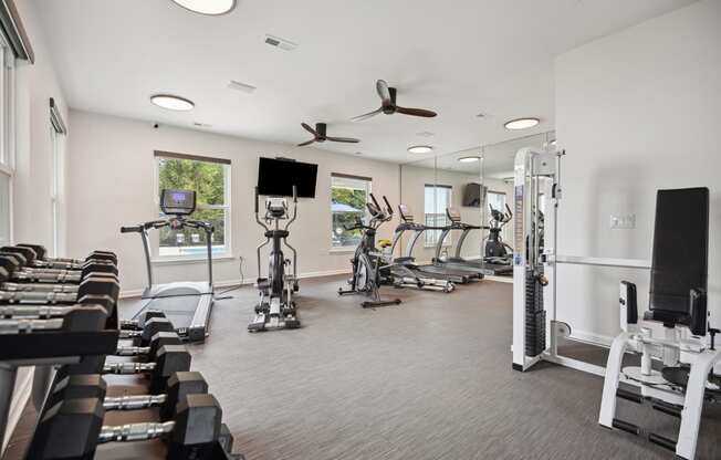 Another shot of the fitness area at Northridge Crossings