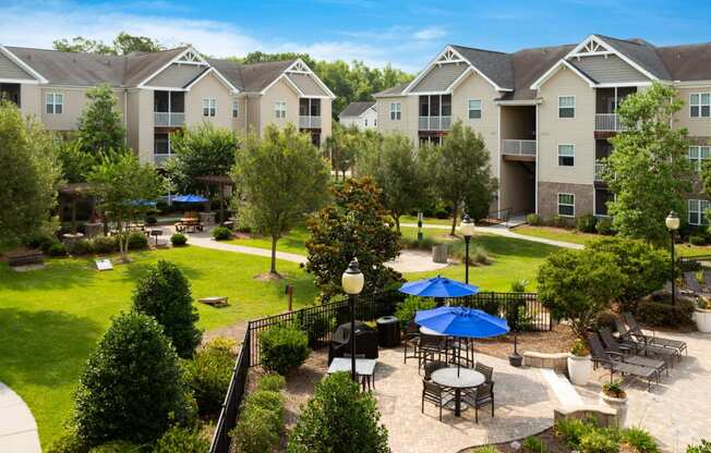 Picturesque Garden Setting at Abberly Pointe Apartment Homes by HHHunt, Beaufort, SC, 29935