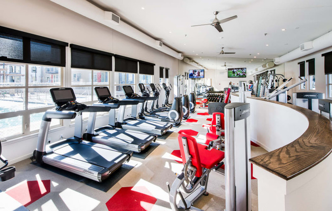 Fitness Center at 8000 Uptown Apartments in Broomfield, CO