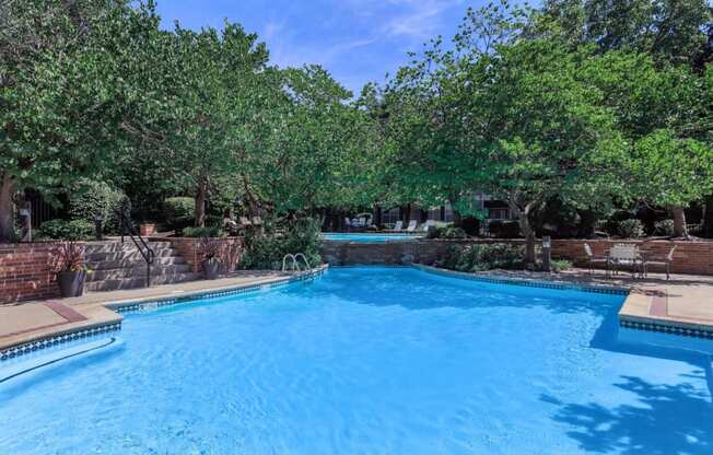 Swimming at Wynnewood Farms Apartments, Overland Park, Kansas
