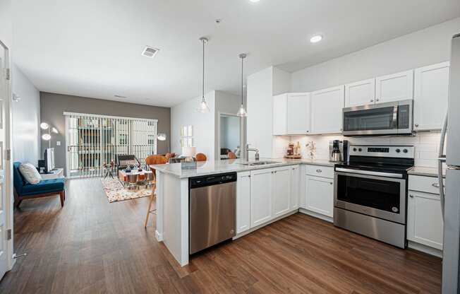 Kitchen at The Pointe at Polaris