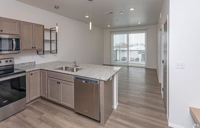 1 bed, 1 bath, 707 sqft, $1,515, Unit 214