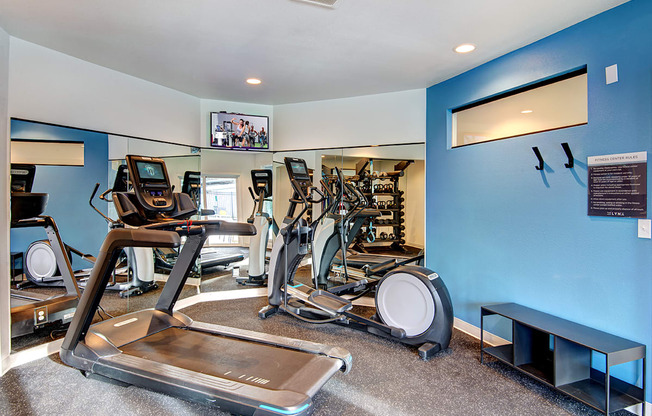 Everett Apartments-  The Lynx Apartments Everett Gym