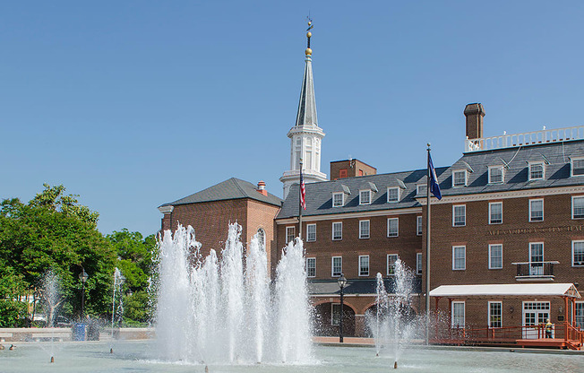 Alexandria City Hall in Old Town Alexandria, Virginia