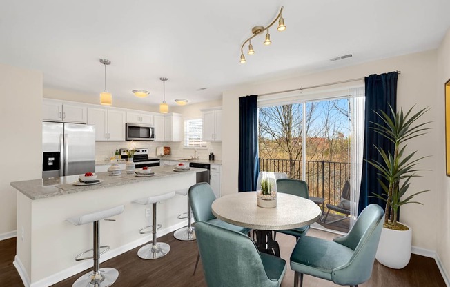 Dining And Kitchen at Mainstreet Village, Novi, MI