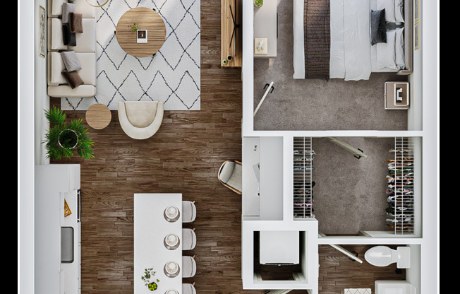 1 bed, 1 bath, 838 sqft, $2,095, Unit 333