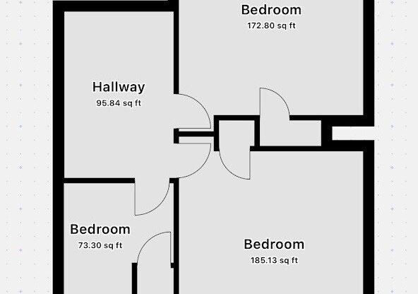 3 beds, 1 bath, 1,203 sqft, $3,200, Unit 2