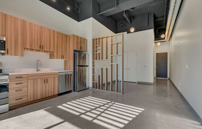 Studio, 1 bath, 405 sqft, $925, Unit The Lofts-166