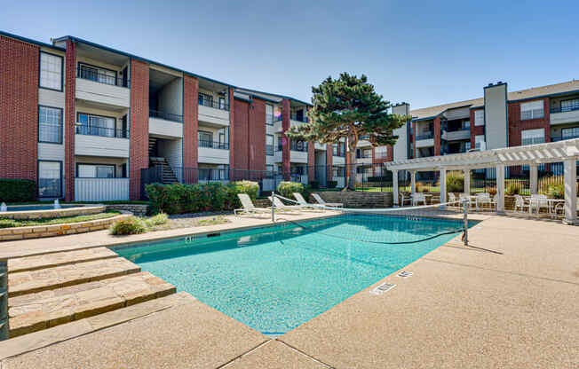 our apartments offer a swimming pool in front of our building