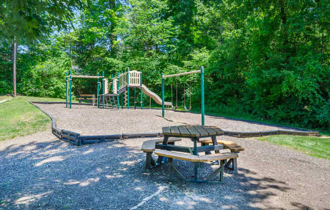Playground at Bradford Ridge Apartments, Bloomington, IN, 47403