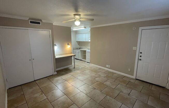 Studio, 1 bath, 325 sqft, $1,000, Unit 112A