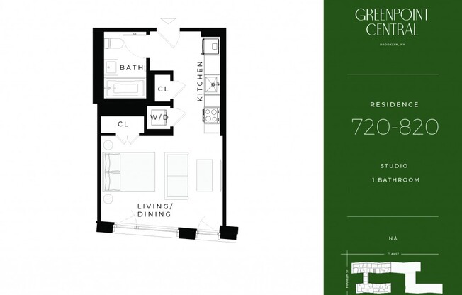 Studio, 1 bath, $3,245, Unit 720