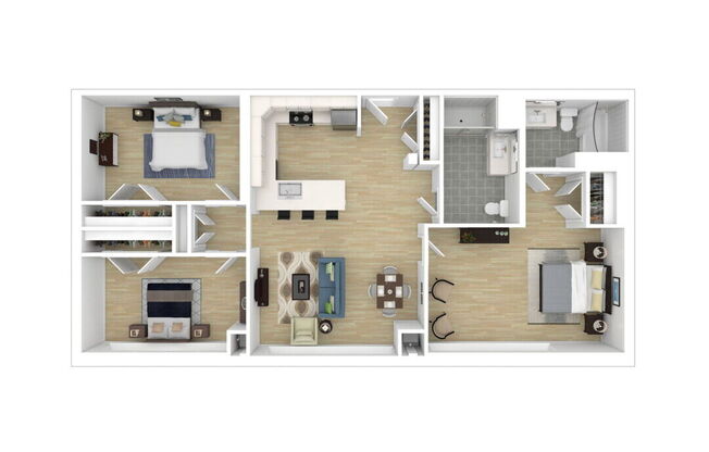 3 beds, 2 baths, 1,312 sqft, $2,451