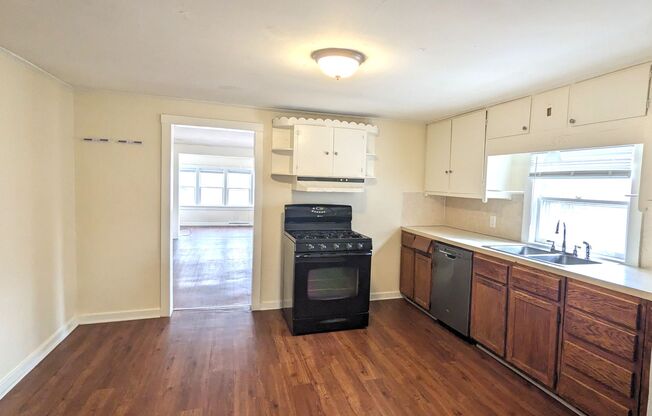 1343 E. Broadway. House with basement and garage