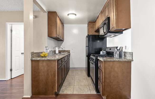 Apartments in Sherman Oaks, CA updated kitchen