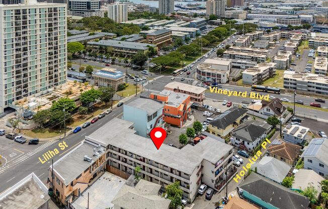 Liliha Sunrise: 1438 Liliha Street - 1BR/1BA & 2BR/1BA units