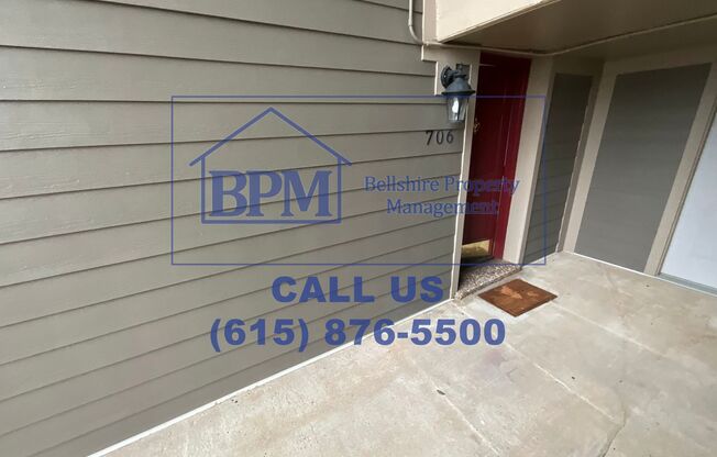 Fully Renovated 2-Bedroom Condo for Rent – Just South of Nashville in Brentwood Area