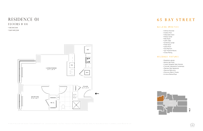 1 bed, 1 bath, $3,688