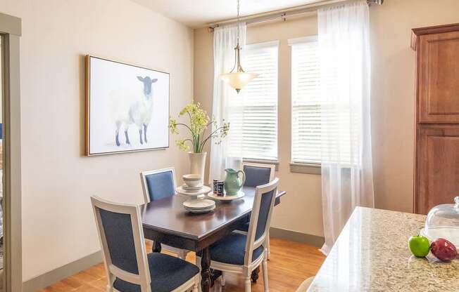 Dining Area at San Tropez