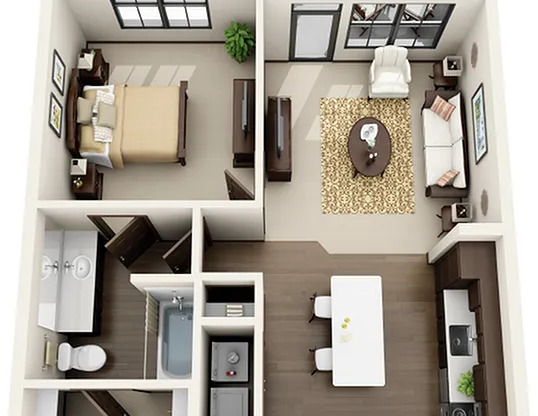 Riverhouse A2 Floor Plan