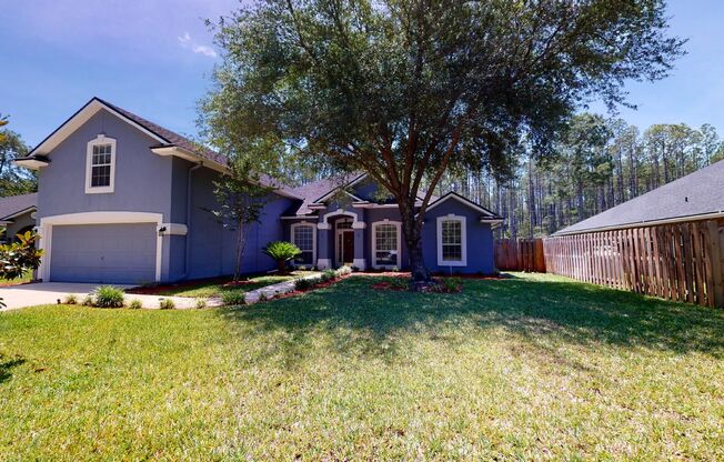 Spacious 5 bedroom, 4 bathroom home for rent in the Greenfield community in St Johns county!