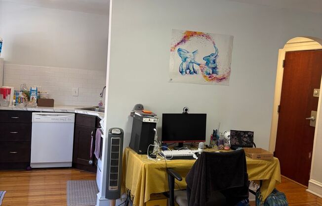 Studio, 1 bath, 390 sqft, $1,060, Unit 2E