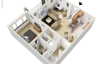 1 bed, 1 bath, 800 sqft, $1,500