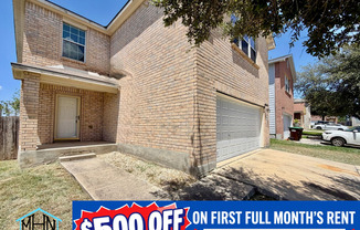 Spacious 2-Story 3-Bedroom 2.5-Bath Home in Converse, TX with Wasy Access to SAMC and Randolph Air Force Base!