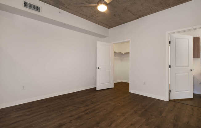 Bedroom with Hard Surface Flooring
