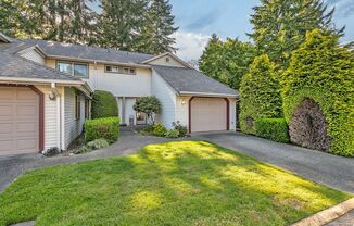 Privately placed, end unit townhome, brand new renovations!
